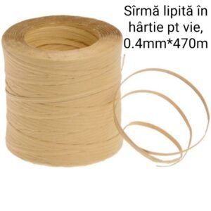 Sîrmă lipită în hârtie pt vie, 0.4mm*470m