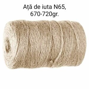 Aţă de iuta N65, 670-720gr