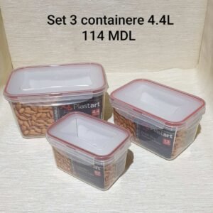 Set 3 containere 4.4L