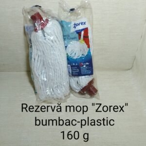 Rezervă mop "Zorex" bumbac-plastic 160 g