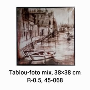 Tablou-foto mix, 38x38 cm R-0.5, 45-068