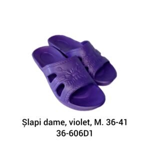 Șlapi dame, violet, M. 36-41 36-606D1