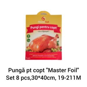 Pungă pt copt "Master Foil" Set 8 pcs,30*40cm, 19-211M