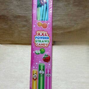 Bomboane XXL Powder Straws Candy, 48buc*12gr.