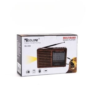 Radiou plastic, negru, USB/SD Card, RX-328, CN1516
