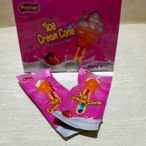Bomboane Ice Cream Cone Neon, 30buc*10gr.