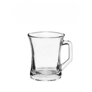 Cană sticlă 225ml, set 6pc, LAV LV-ZPL404F, VS1697