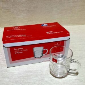 Cană sticlă 240ml, KTZB04-5