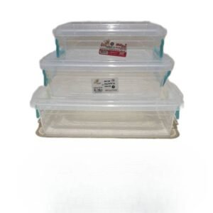 Set 3 containere plastic 3,5 L, 2,2 L VP1030