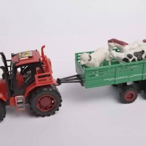 Jucărie plastic Tractor + Ferma, cod 628