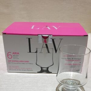 Set 6 pahare 310ml LV-ARY359