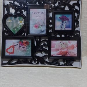 Colaj 5 poze Ajur Black 41*35cm
