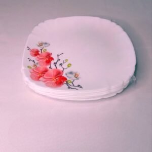 Farfurie pătrată 23 cm Orhidee, 41-716C