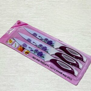 Set 3 cuțite emailate 23cm