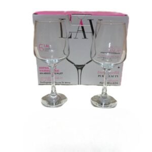 Set 6 pahare sticlă 295 ml, vin roșu LAV LV-LAL558F