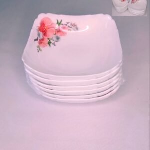 Salatieră pătrată 20 cm Orhidee, 41-714C
