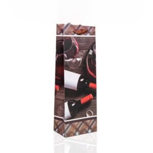 Pungă cadou pt sticle, 36cm, cod 73