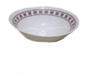 Farfurie Salad 7" albă+ desen tradițional 41-547