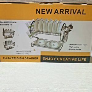 Uscător veselă inox, 41x12x27cm, 8051S-40, cod 39-108.1