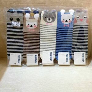 Ciorapi junior Vivid Color, set 10pc,QN-5