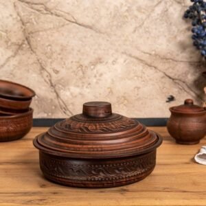 Oală cuptor Lut Rosu, 3L, DS09501