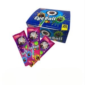 Bomboane "Eye Ball" Neon Lollipop 30buc*10gr