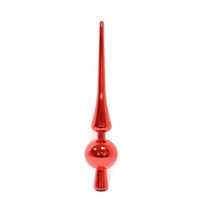 Vârf de brad roșu 28cm