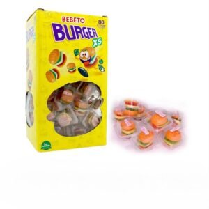 Bomboane "Bebeto Mini Burger” 10gr*80*(6)