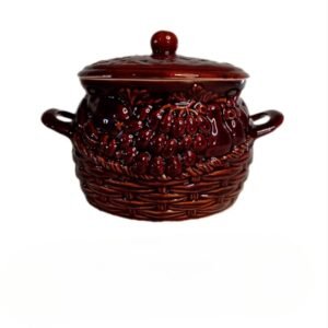 Oală ceramică struguri, 3.5L VP00026