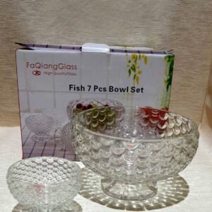 Set salatiere sticlă 6+1 PCS, W129-7