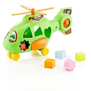 Jucărie educativă Helicopter cu sortare, 2849, JS02869