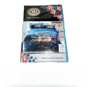Set lenjerie de pat 5D 230x250 cm "Double Size" WF-2