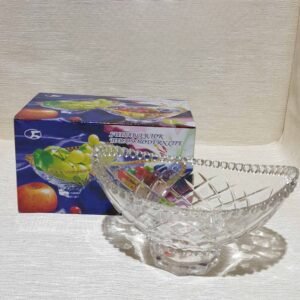 Salatiera cristal ovală 21cm, W0061-1