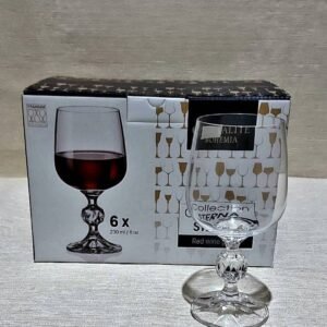 Set 6 pahare vin 230ml, Bohemia