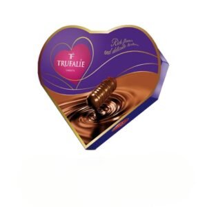 Ciocolate "Trufalie" Inimă Cutie 124 gr/18buc